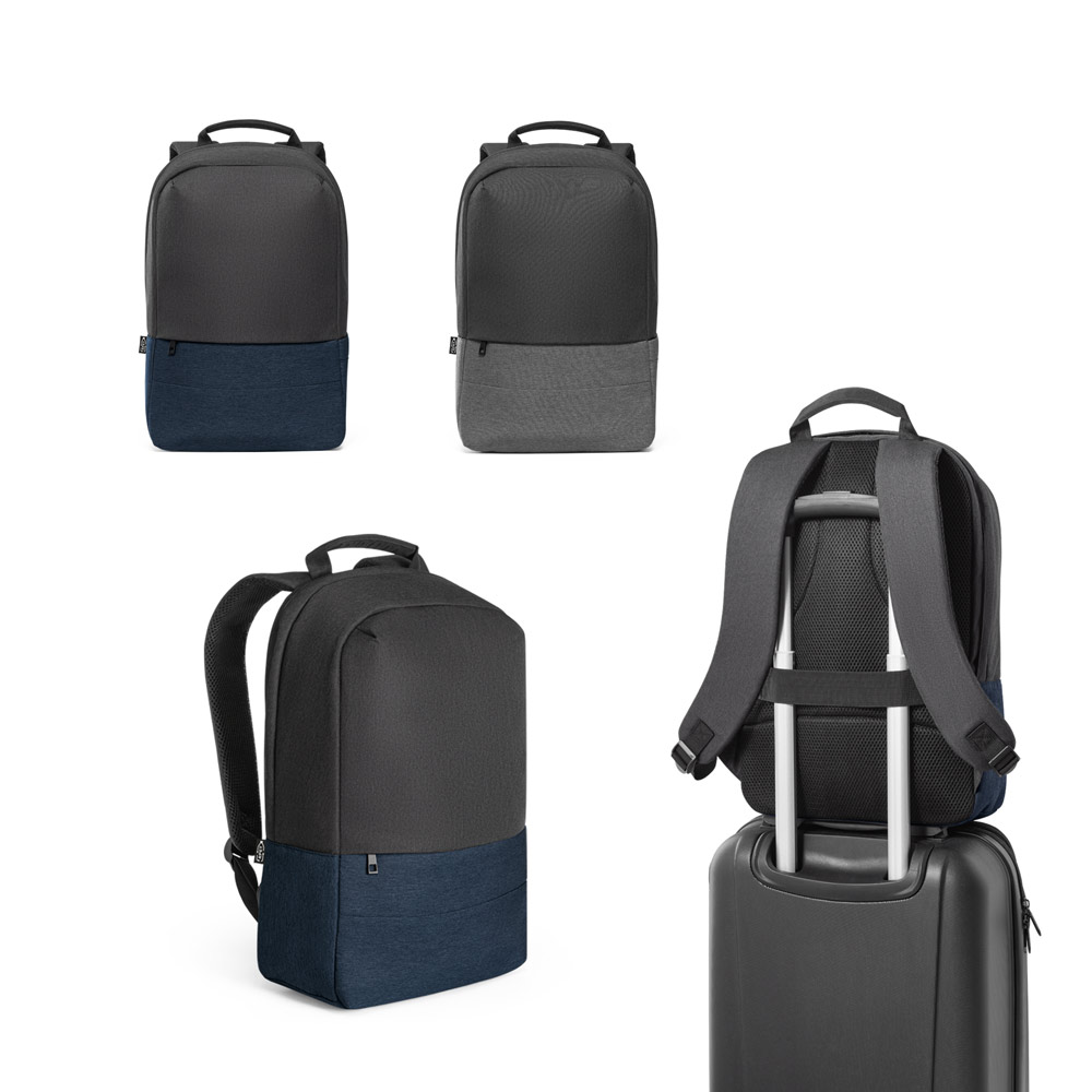 GENOA BPACK. Tyverisikker rygsæk lavet af høj densitet 600D genanvendt polyester