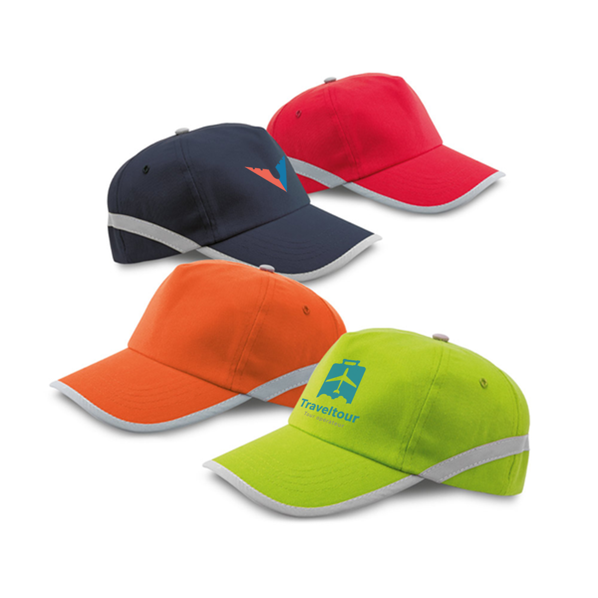 Reflekterende Kasket - Hvide Sande