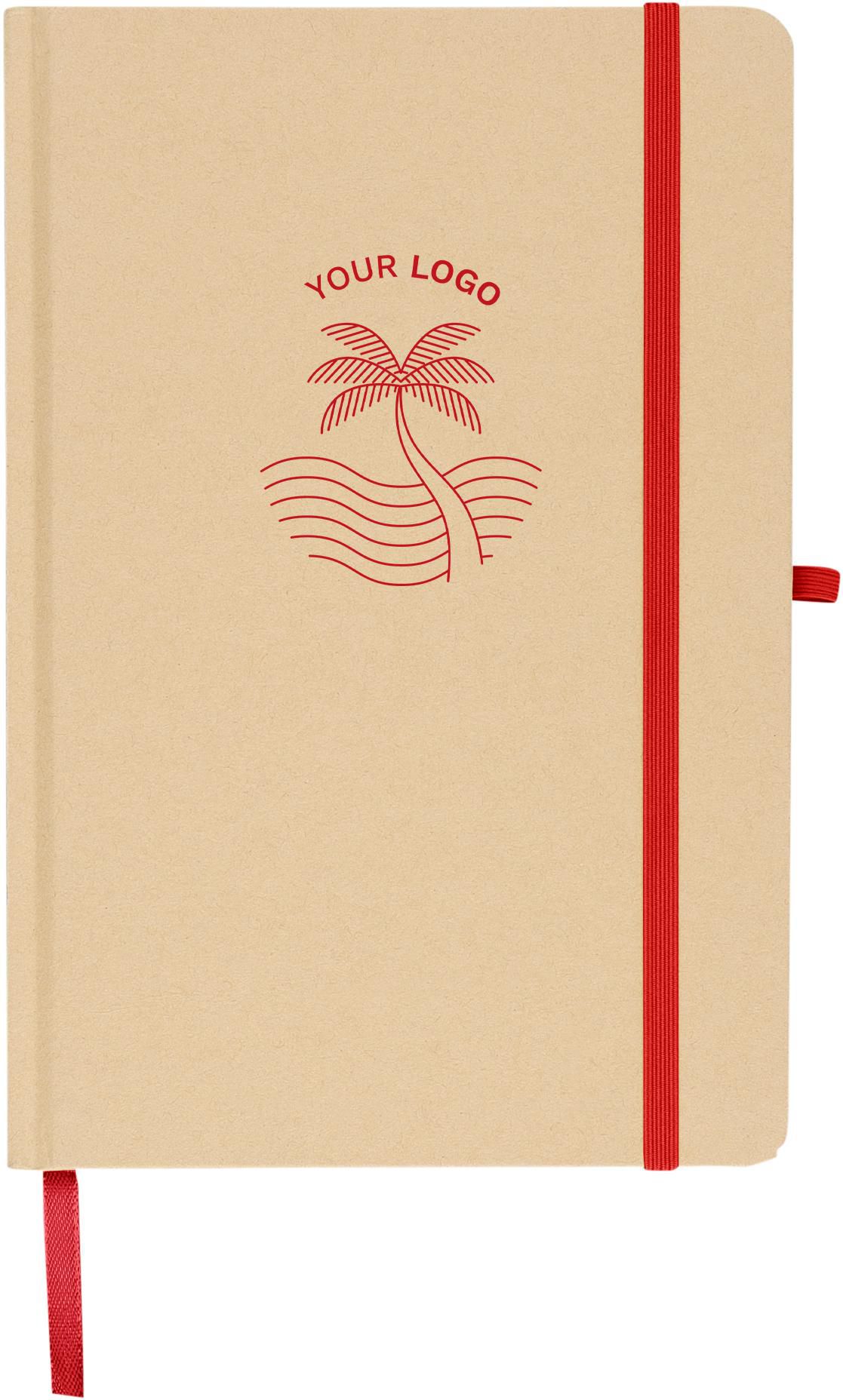 Haze Spejlnotebook - Harald trykt med logo