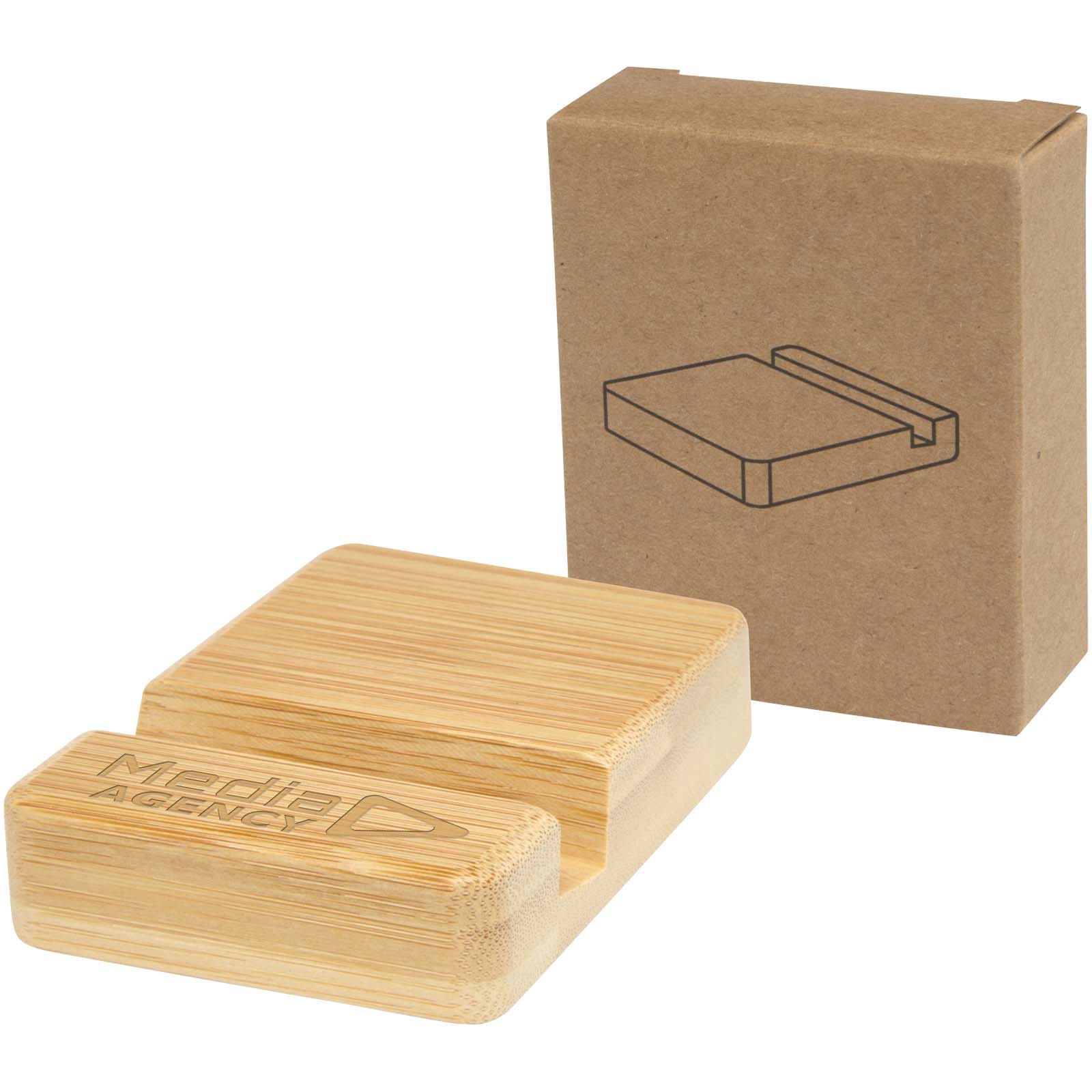 Bæredygtig Bambus Mobilholder - Johanne