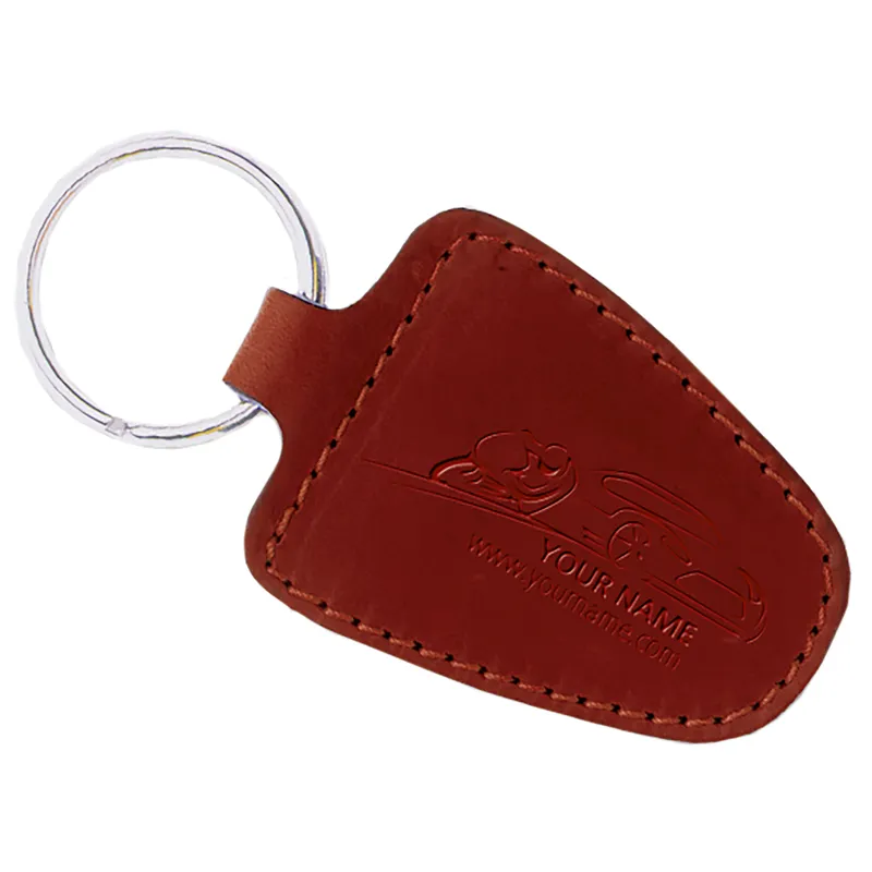 Læder Nøglering - Daniel