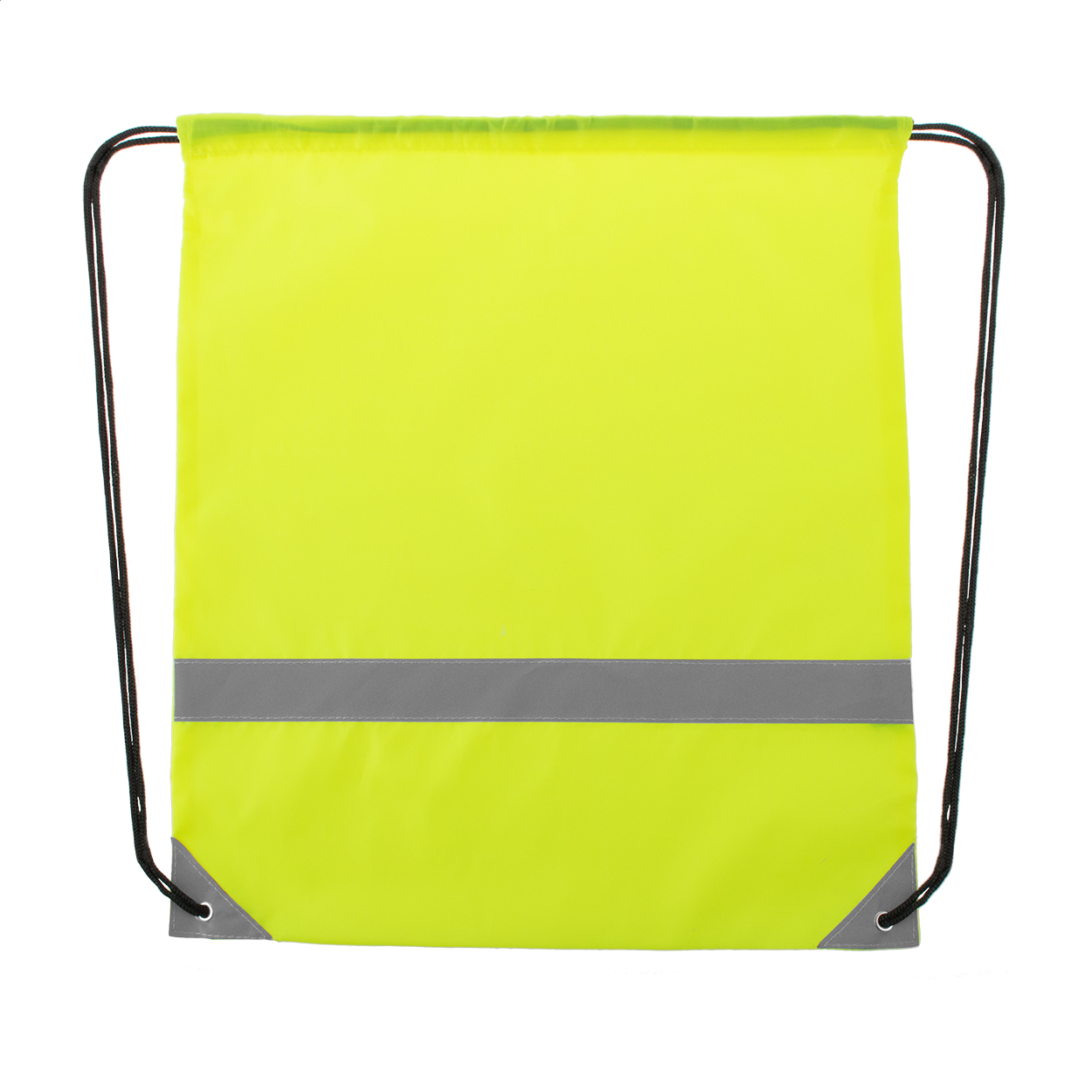 Vidraw reflekterende gymnastikpose i 190T polyester med logo trykt med logo