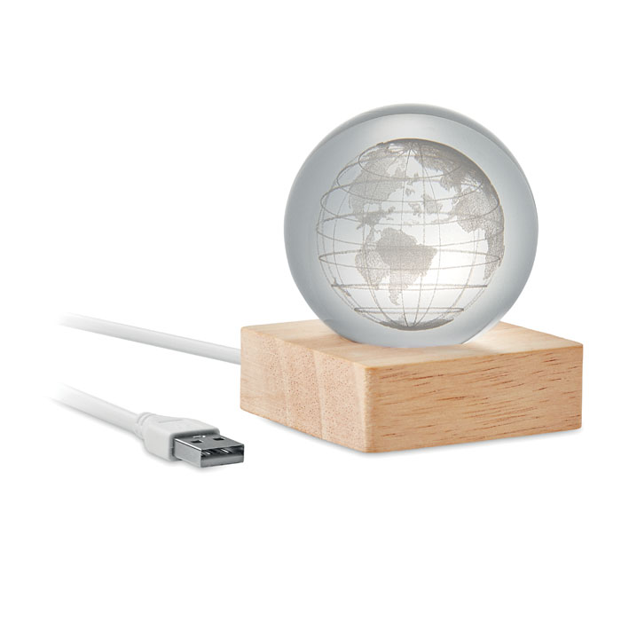 LED glaskugle lys - Lucas