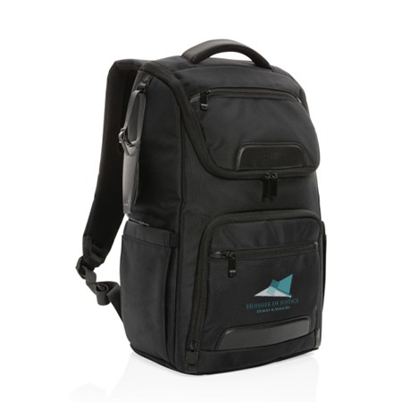 AWARE™ Genbrugt Polyester Laptop Rygsæk - Karlebo