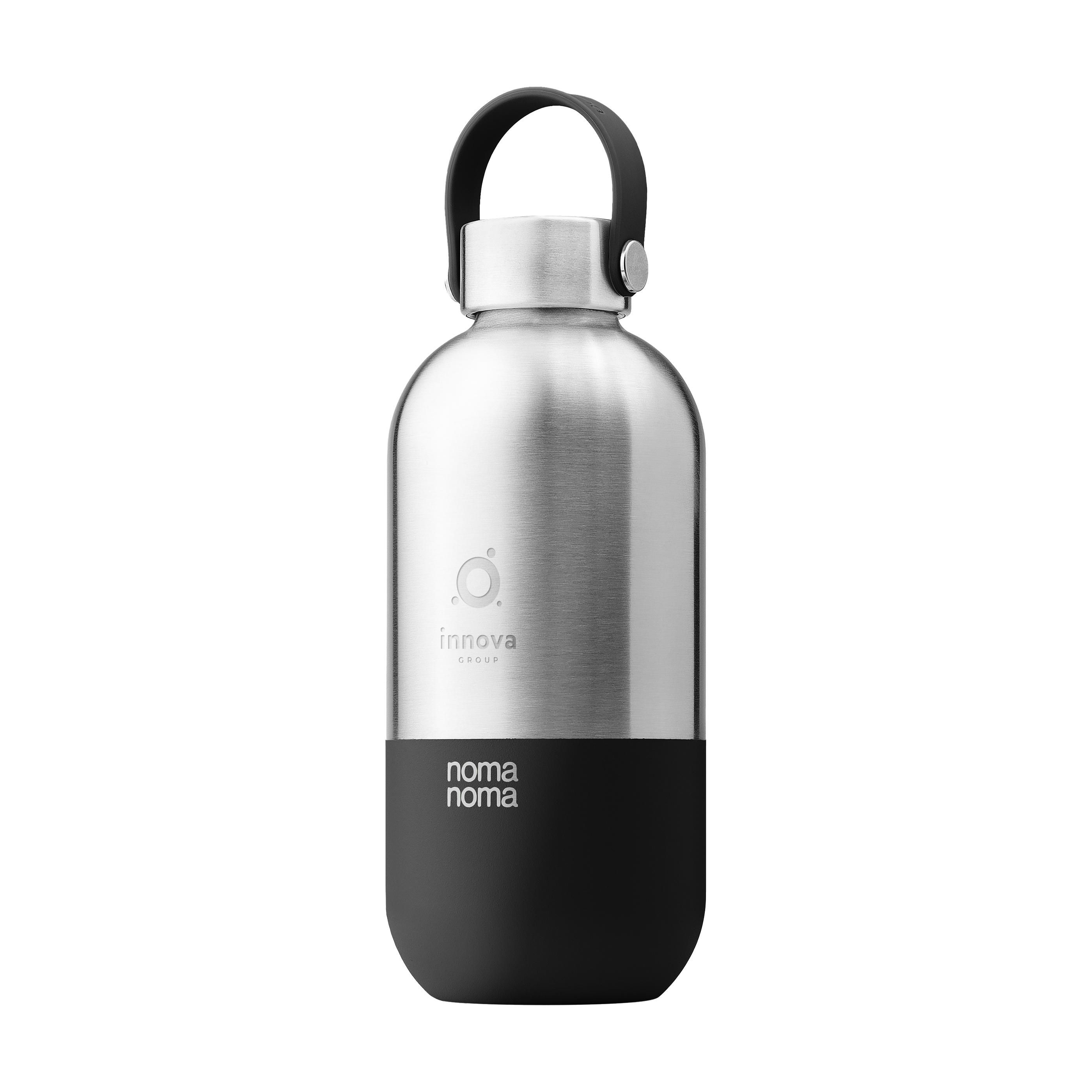 Genbrugsstål Termoflaske 750 ml - Vallensbæk trykt med logo
