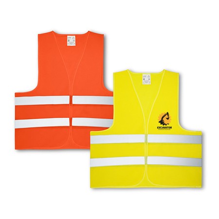 Høj synlighed reflekterende vest - 