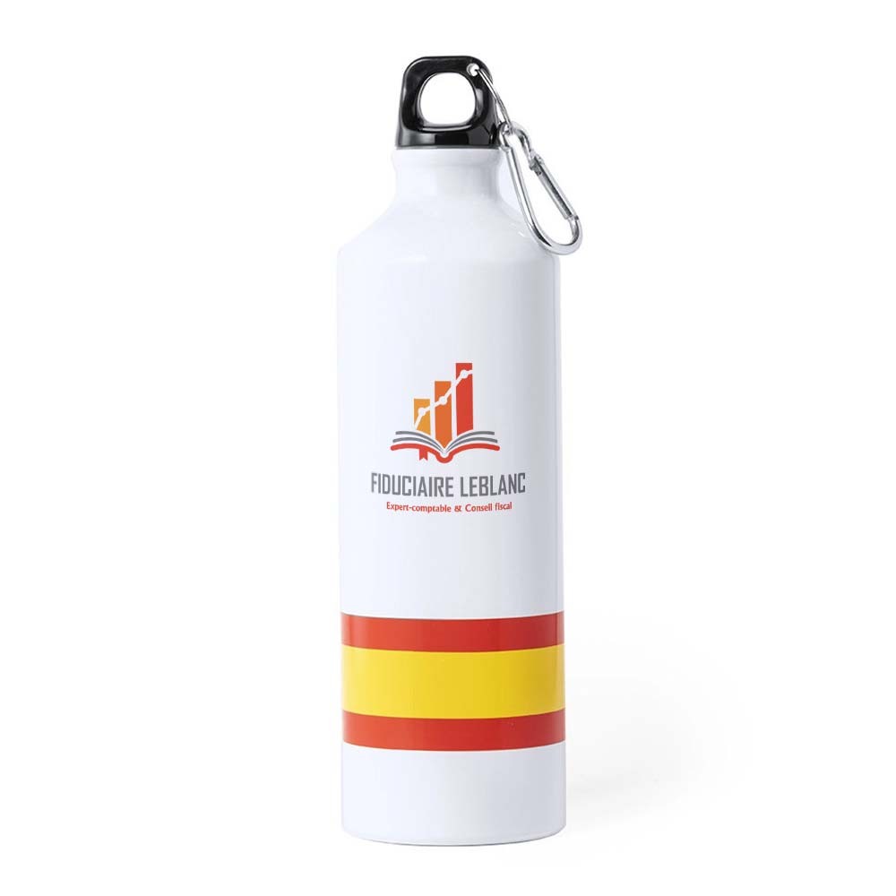 Spanien Design Aluminium Vandflaske - Langebæk