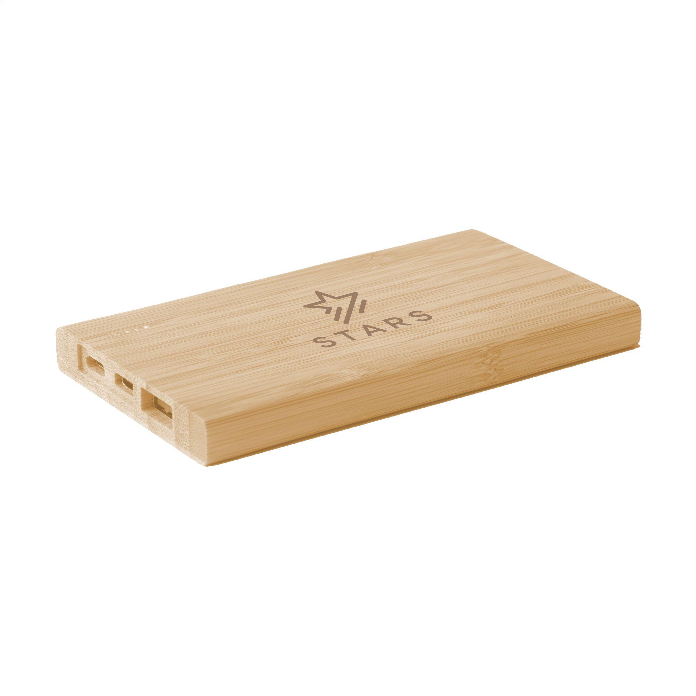 ECOBamboo 4.000 mAh powerbank