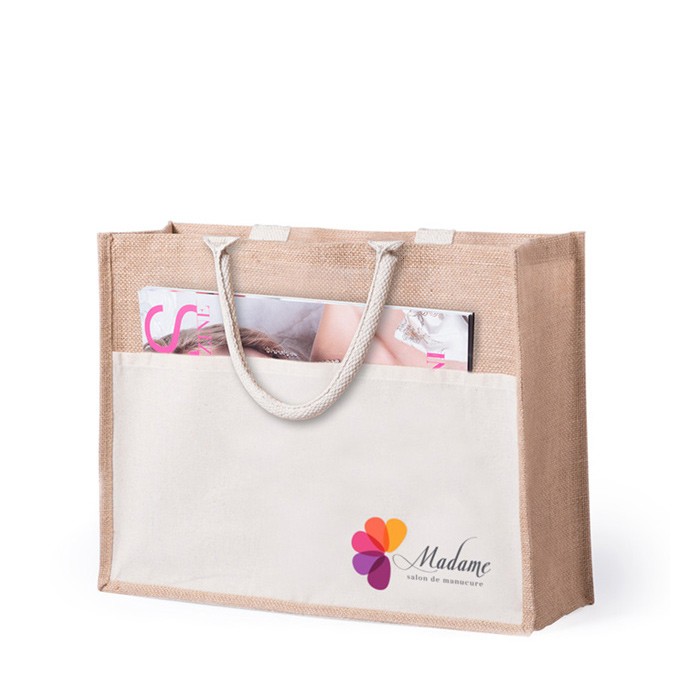 Virksomhed Jute taske Print - | Zaprinta Dansk Virksomhed Jute taske Print - | Zaprinta Dansk