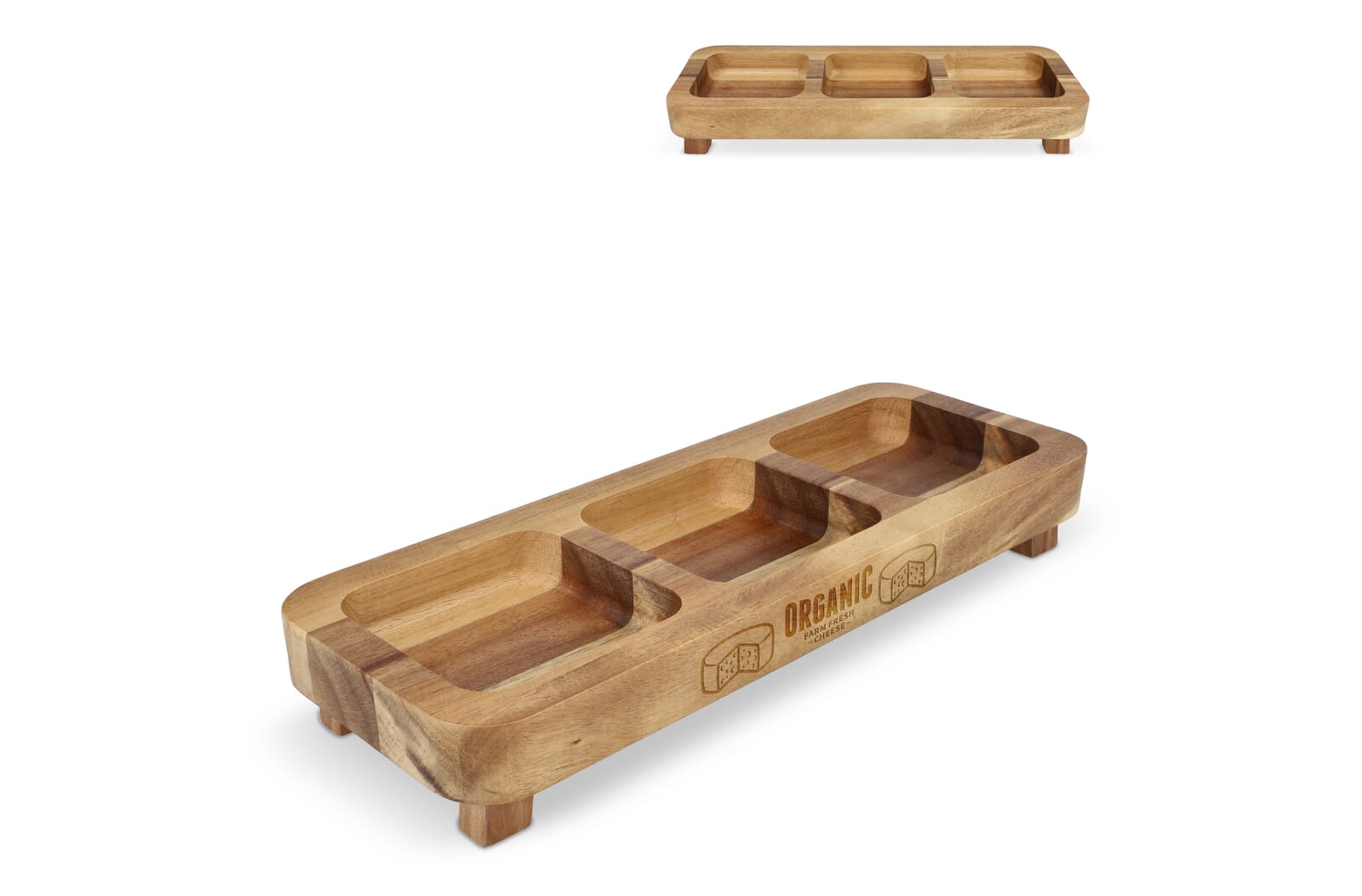 Snack Table Designet i Akacietræ - Julie