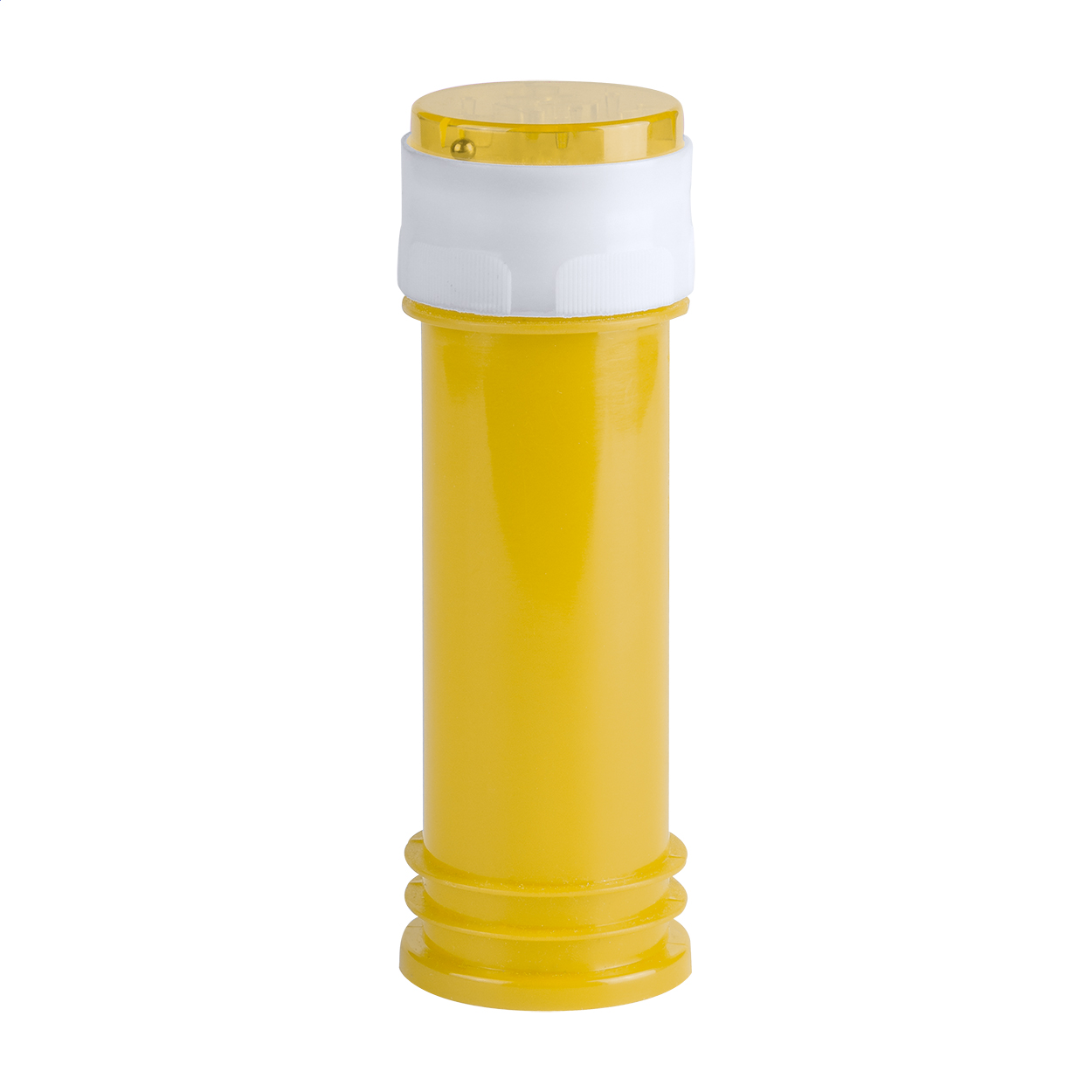 Bubles sæbeboblebeholder 60 ml med geduldsspil på låget og logo