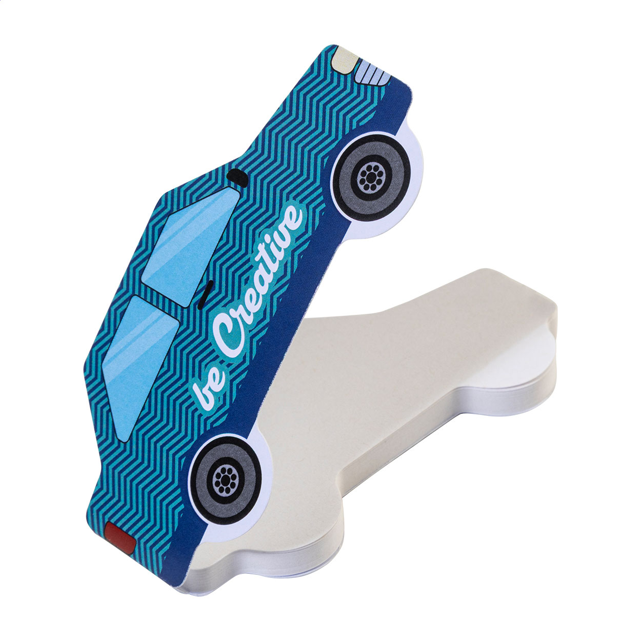 Bilformet klisterblok - Hugo