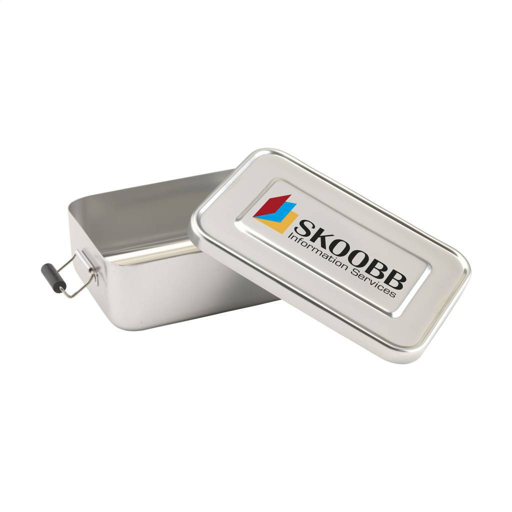 Retro aluminium madkasse med separator - Hammel