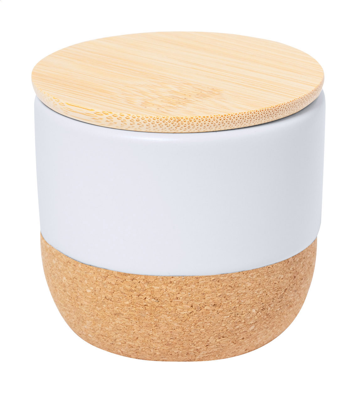 Vanilje Duftlys i Keramisk Holder - Frederikke trykt med logo