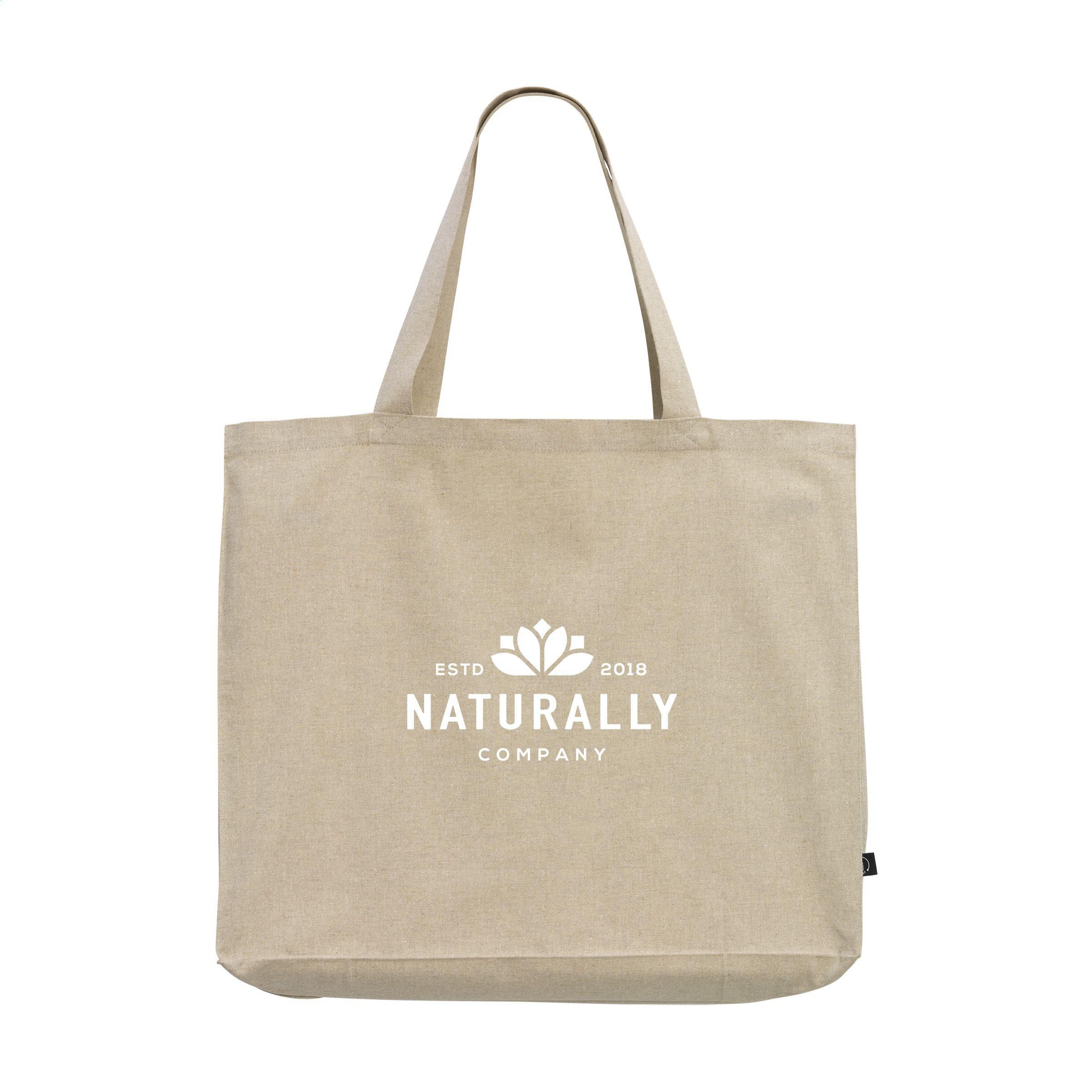 Kæmpe GRS genanvendt shopper taske (210 g/m²)