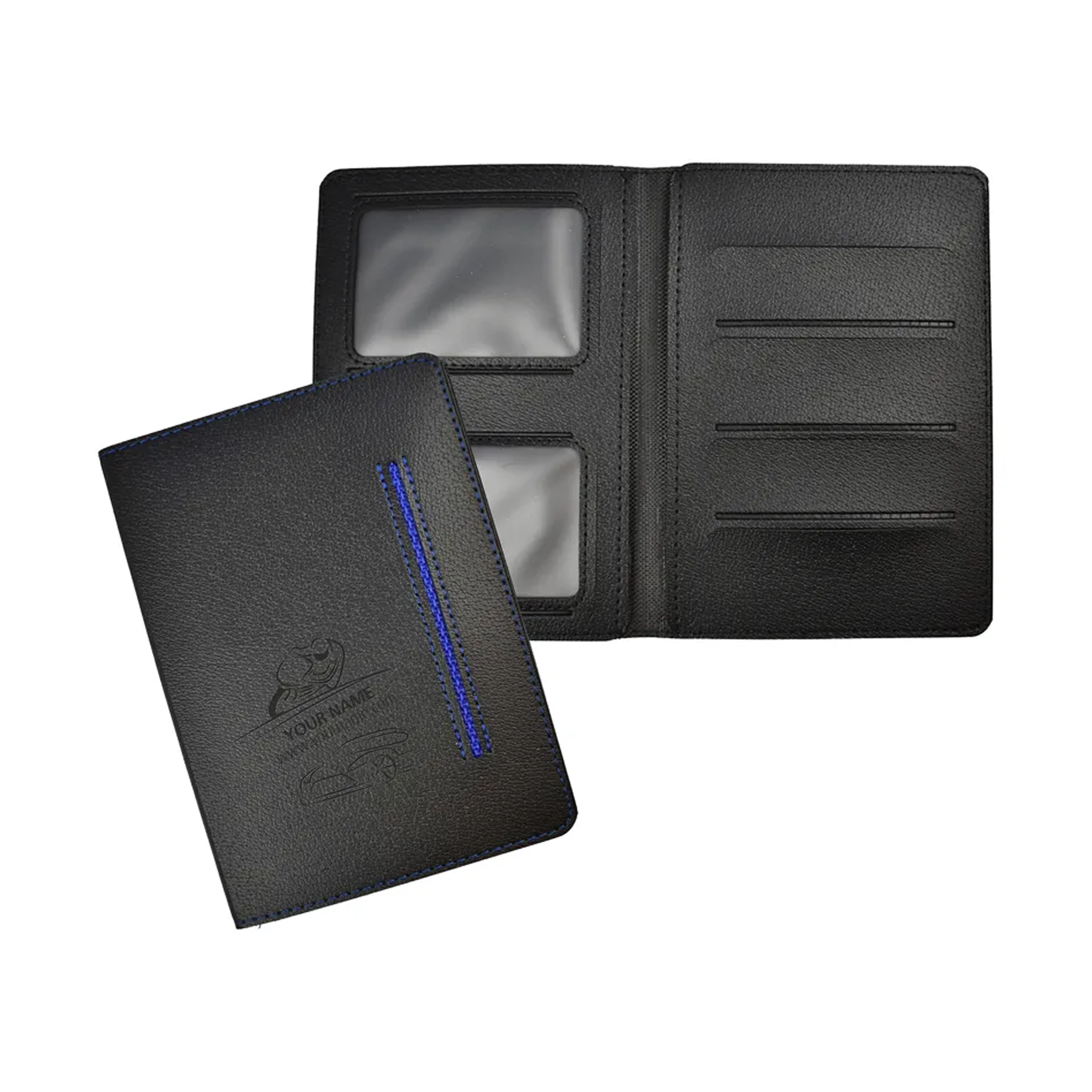 Kørekortetui med pladsholder - Sandvig