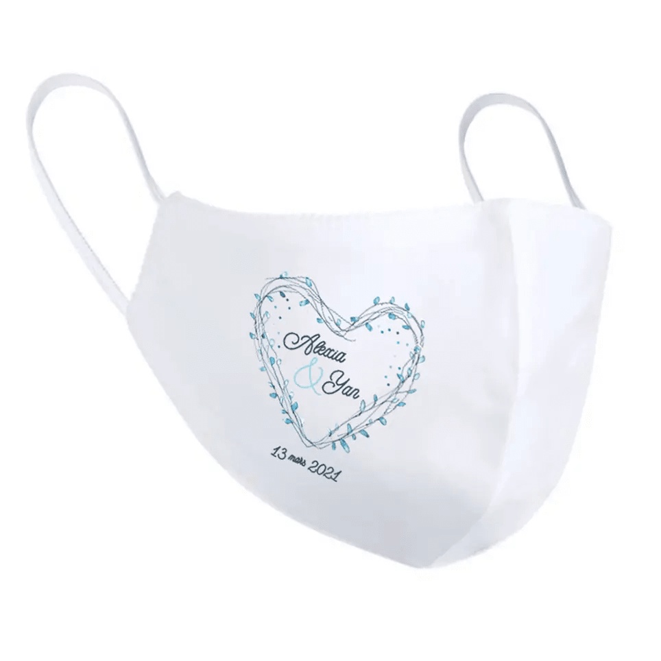 Personlig bryllupsmaske - | Zaprinta Dansk Personlig bryllupsmaske - | Zaprinta Dansk