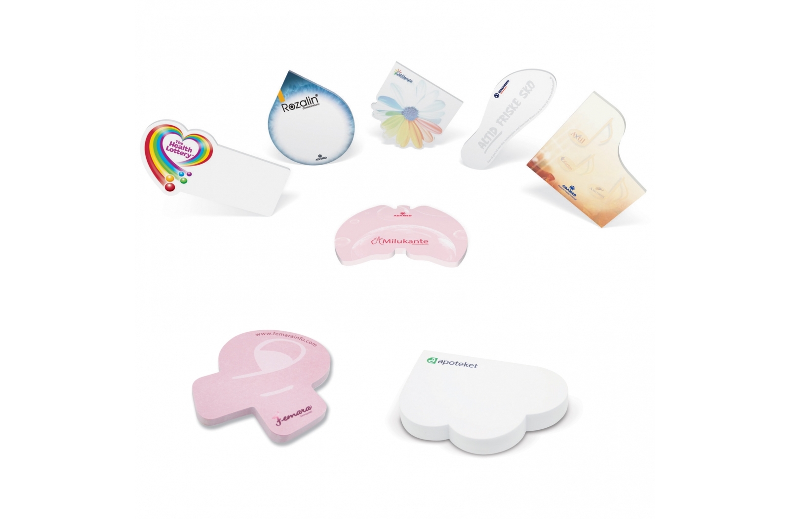 Tilpasselige Selvklæbende Noter - Holsted