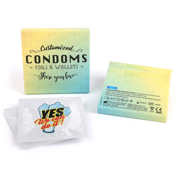 Karton Kondompakke - Ølstykke