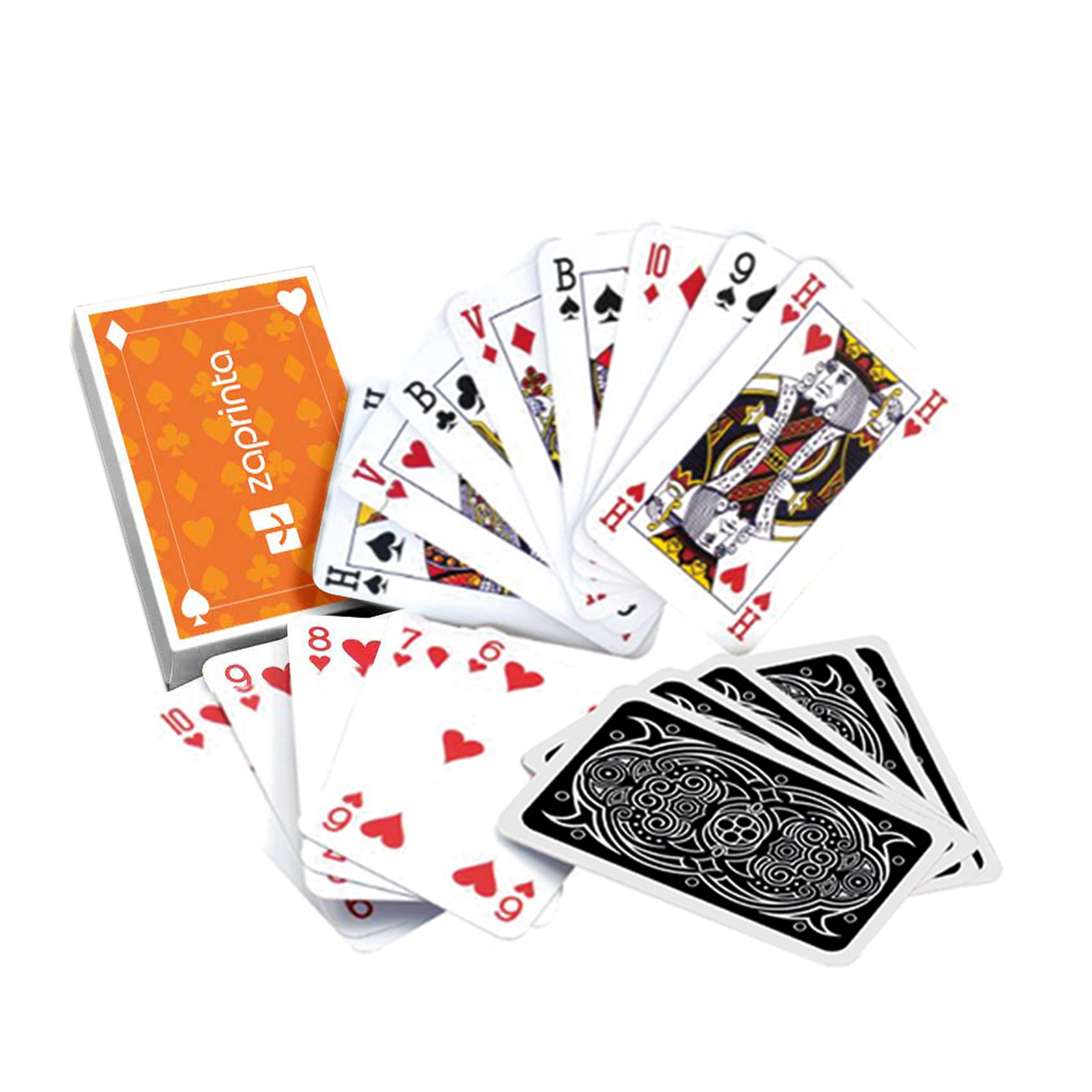 Personlige spillekort med unik æske - Store Heddinge