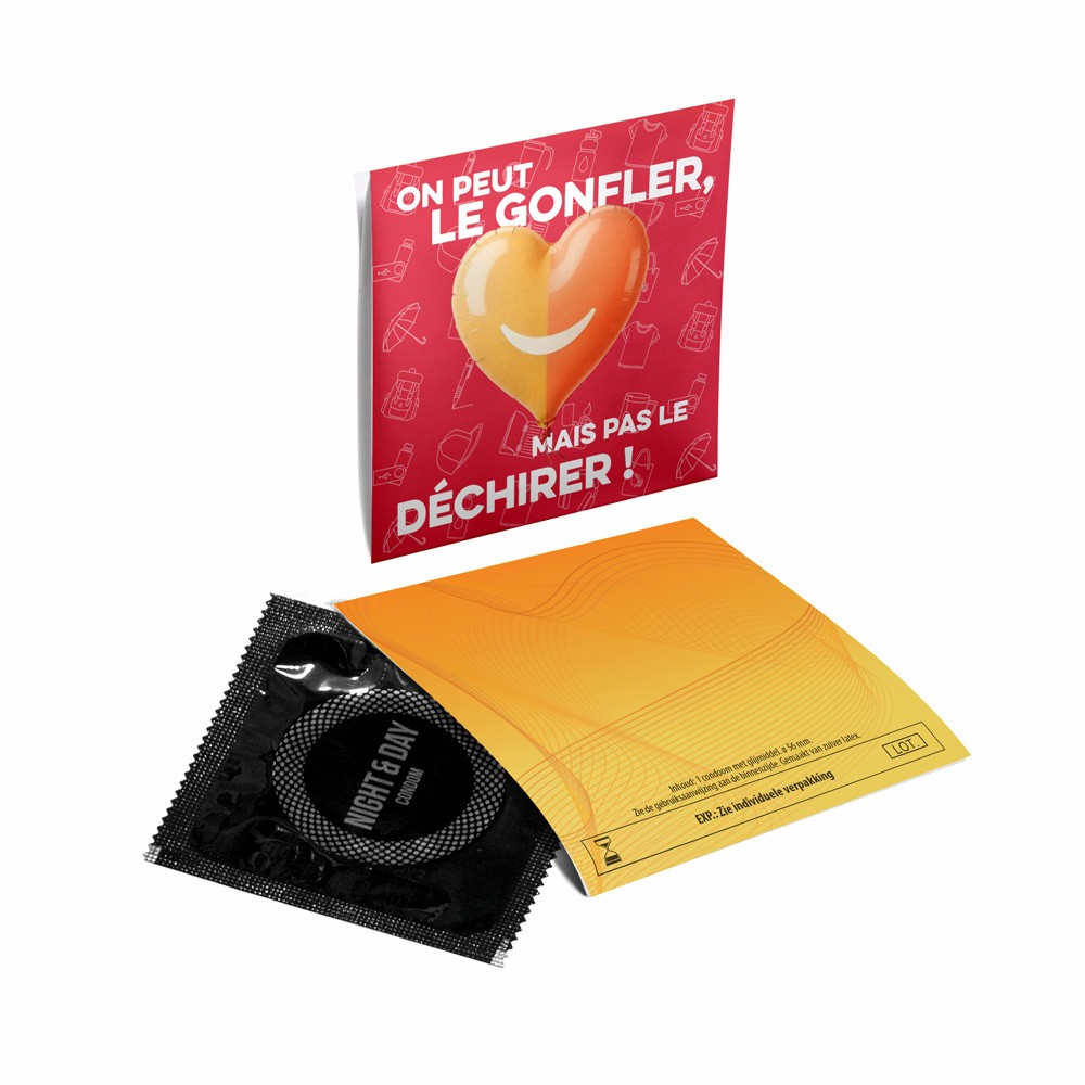 Sort Folieindpakket Kondom - Sundsøre