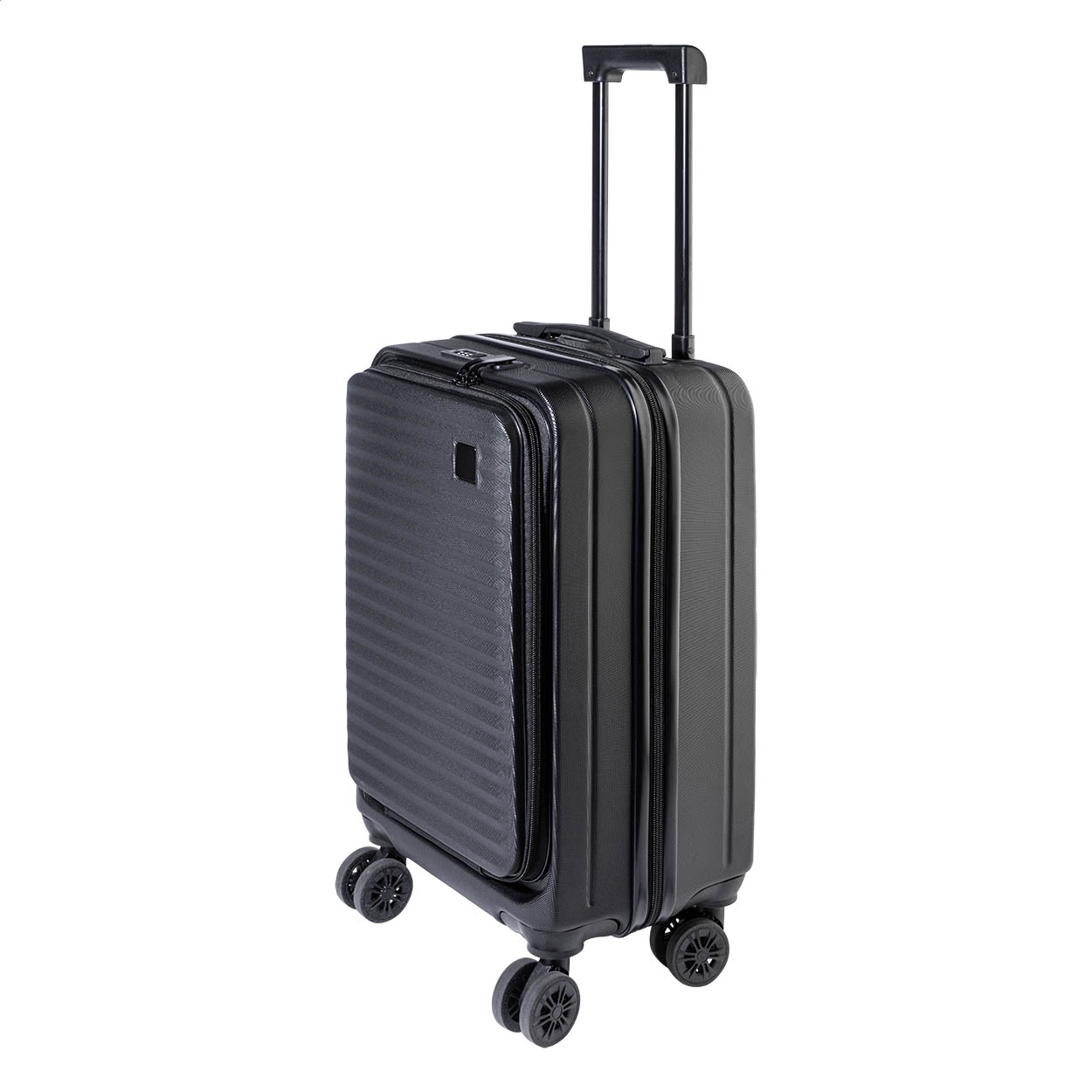 MeetMile 20" business-kabinetrolley i genbrugt ABS med TSA-lås, logo