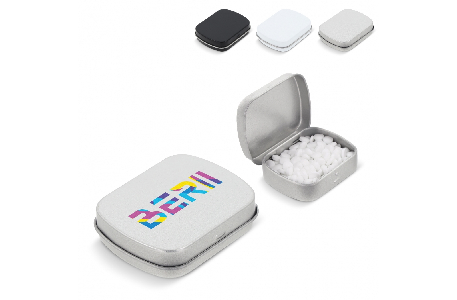 Mini tin pebermynte boks - Struer