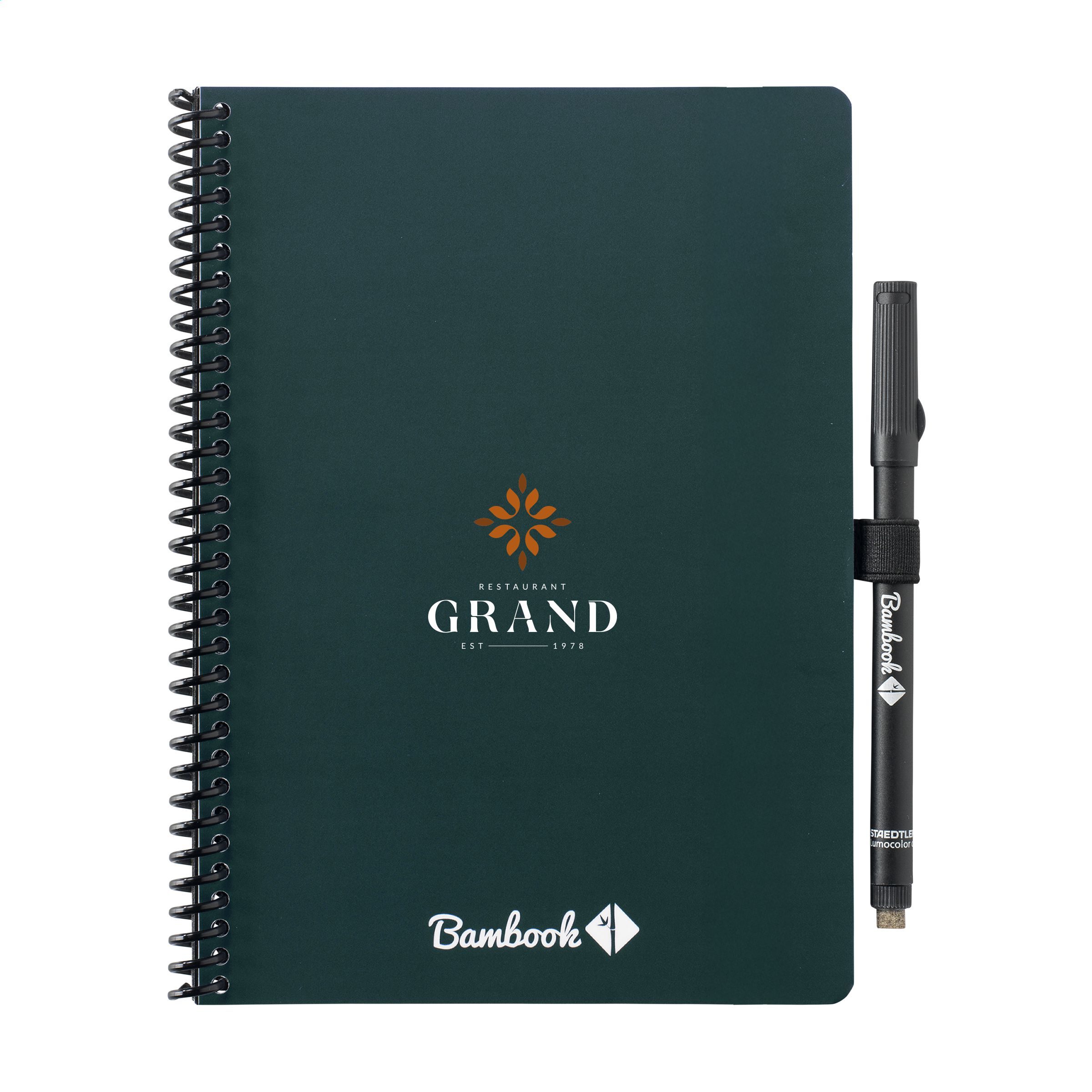 Bambook Sletbar Notesbog A5 - Iris