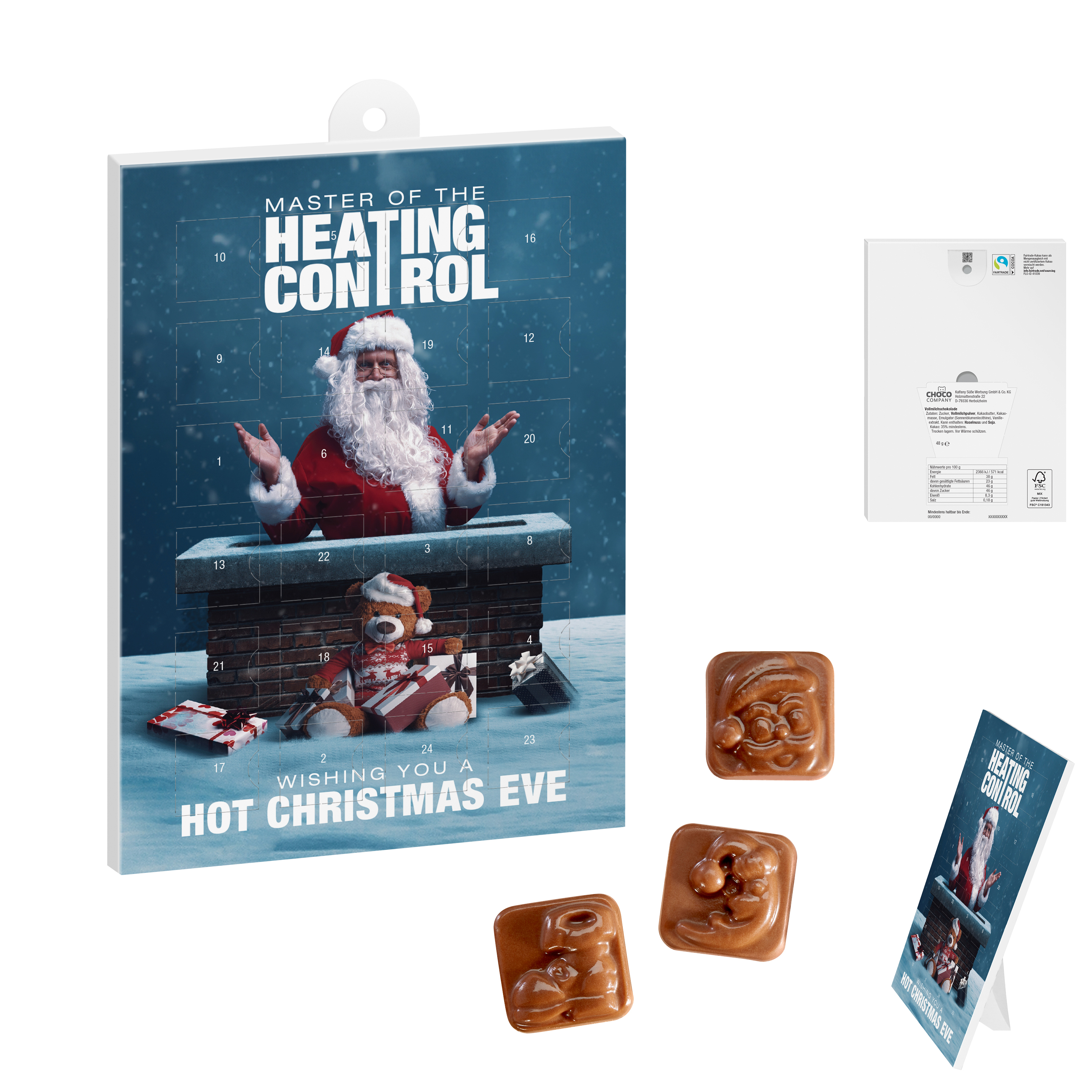A5 Chokolade Julekalender - August