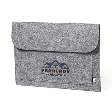 Øko-Trend Genbrugt RPET Filt Laptop Sleeve - Skive