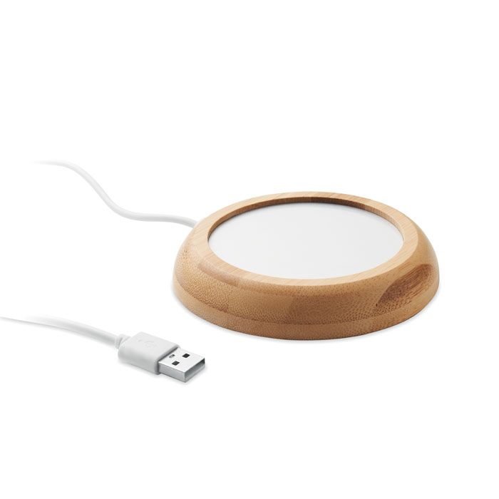 Bambus Krusvarmer med USB - Cora