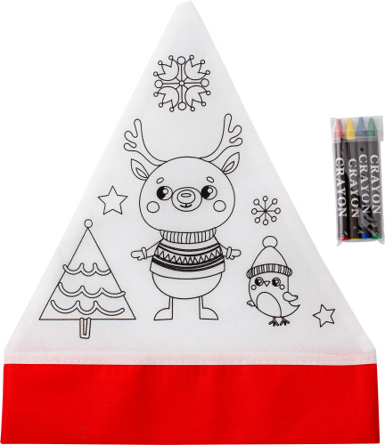 Nonwoven jule farvelægning hat med farveblyanter - Værløse