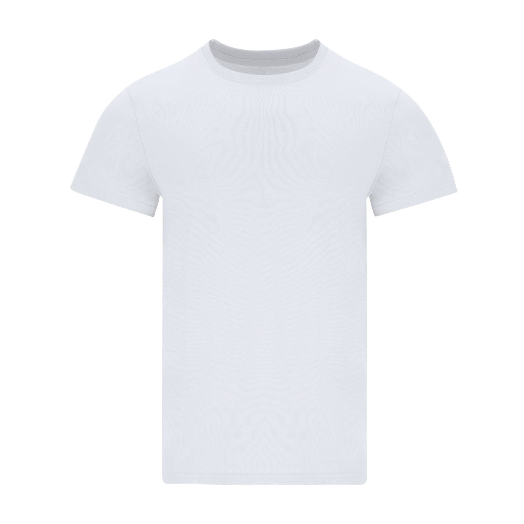 Hvid T-shirt i Glat Bomuld - Zara trykt med logo
