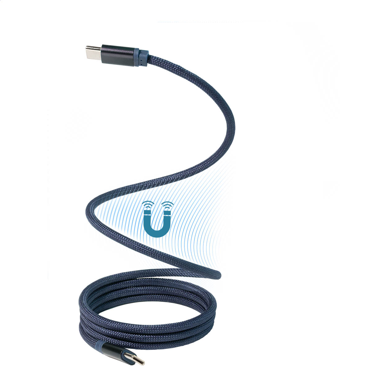 Magnetisk 60W USB-C kabel - Katharina trykt med logo