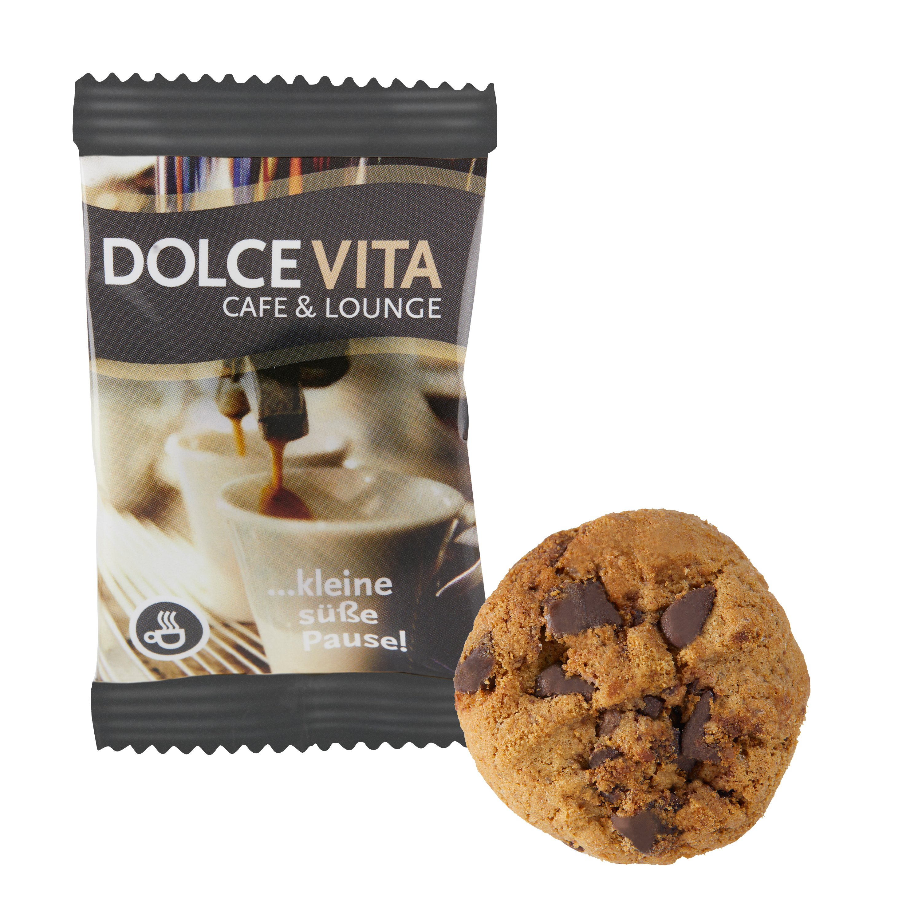 Chokolade Bjergsmåkager Minis - Galten trykt med logo