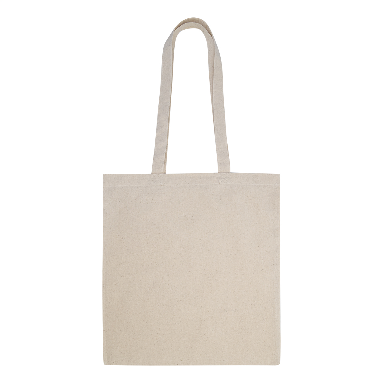 Lang håndtaget bomuldspose 240 - Daniel trykt med logo