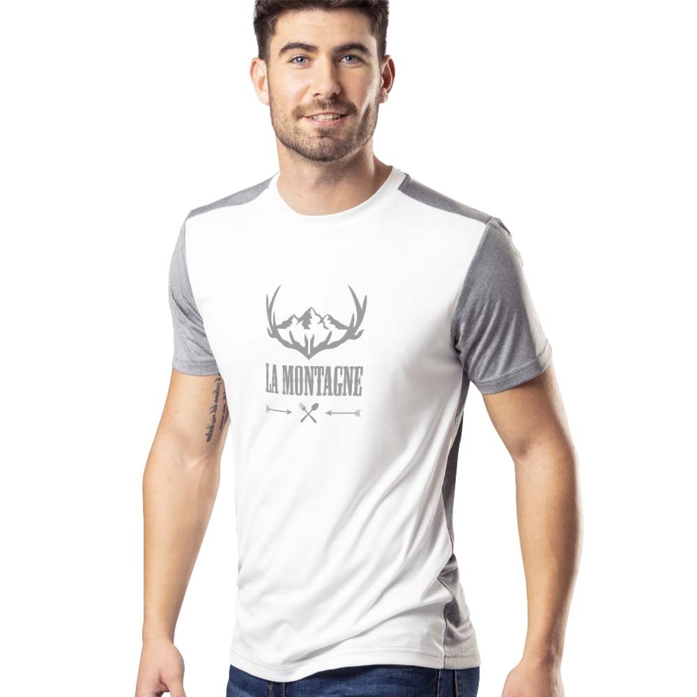 Åndbart polyester/elastan teknisk T-shirt - Rudbjerg