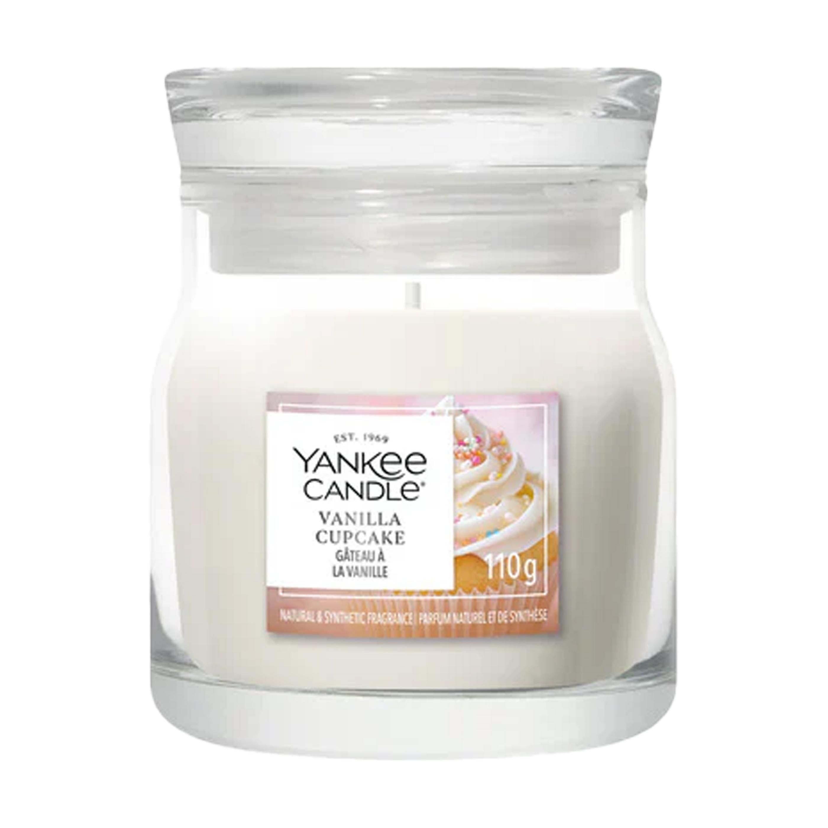 Yankee Candle Vanilje Cupcake Lille Glas duftlys