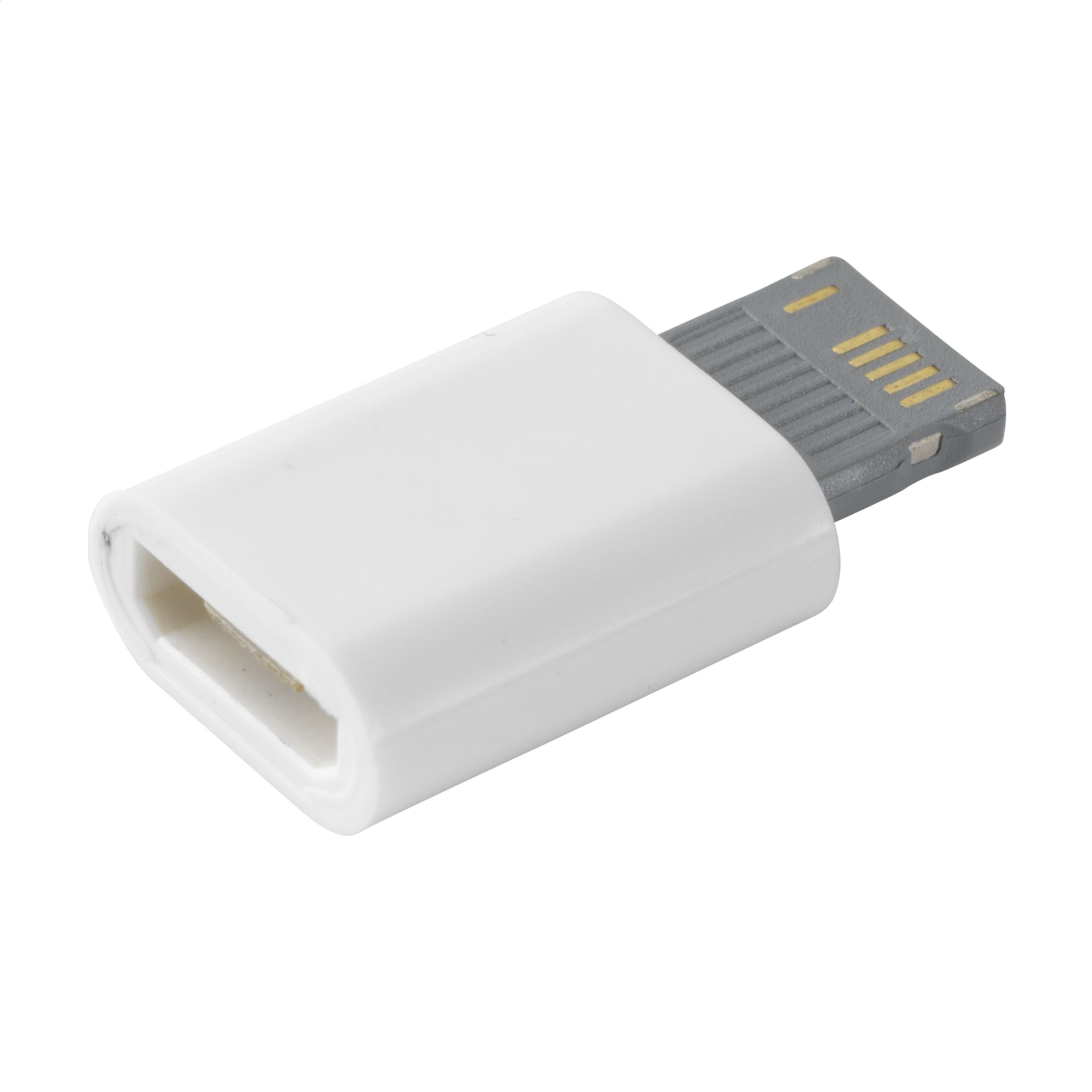 Micro-USB til Lightning-stik
