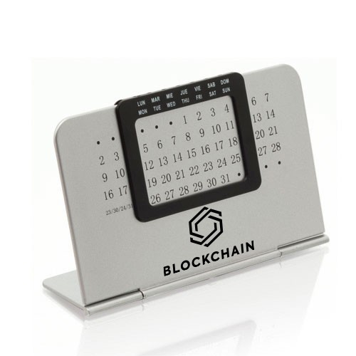Glat Finish Uendelig Kalender med Foldbar Holder - Iris