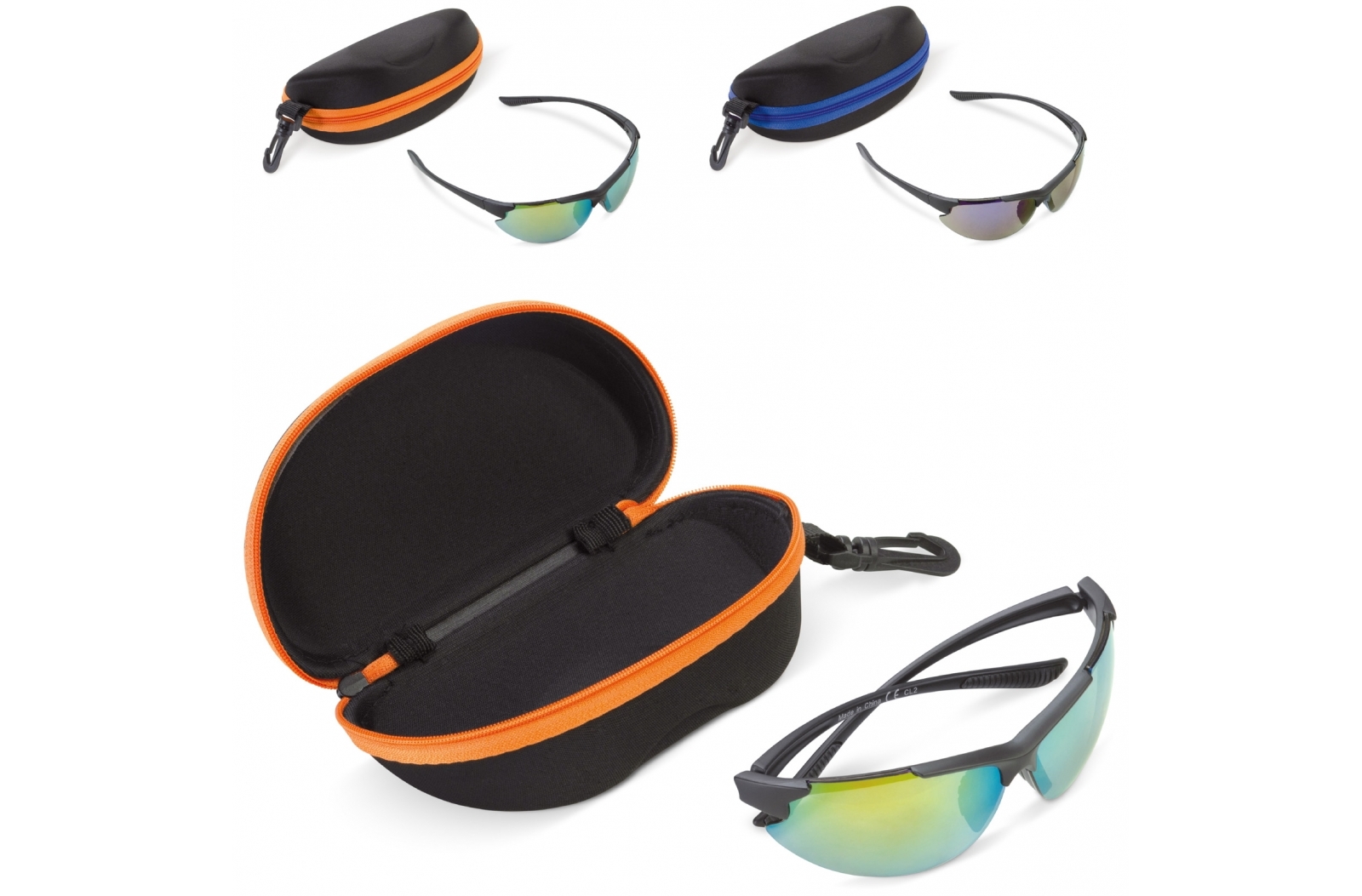 Spejlsolbriller til sport med UV400-filter - August