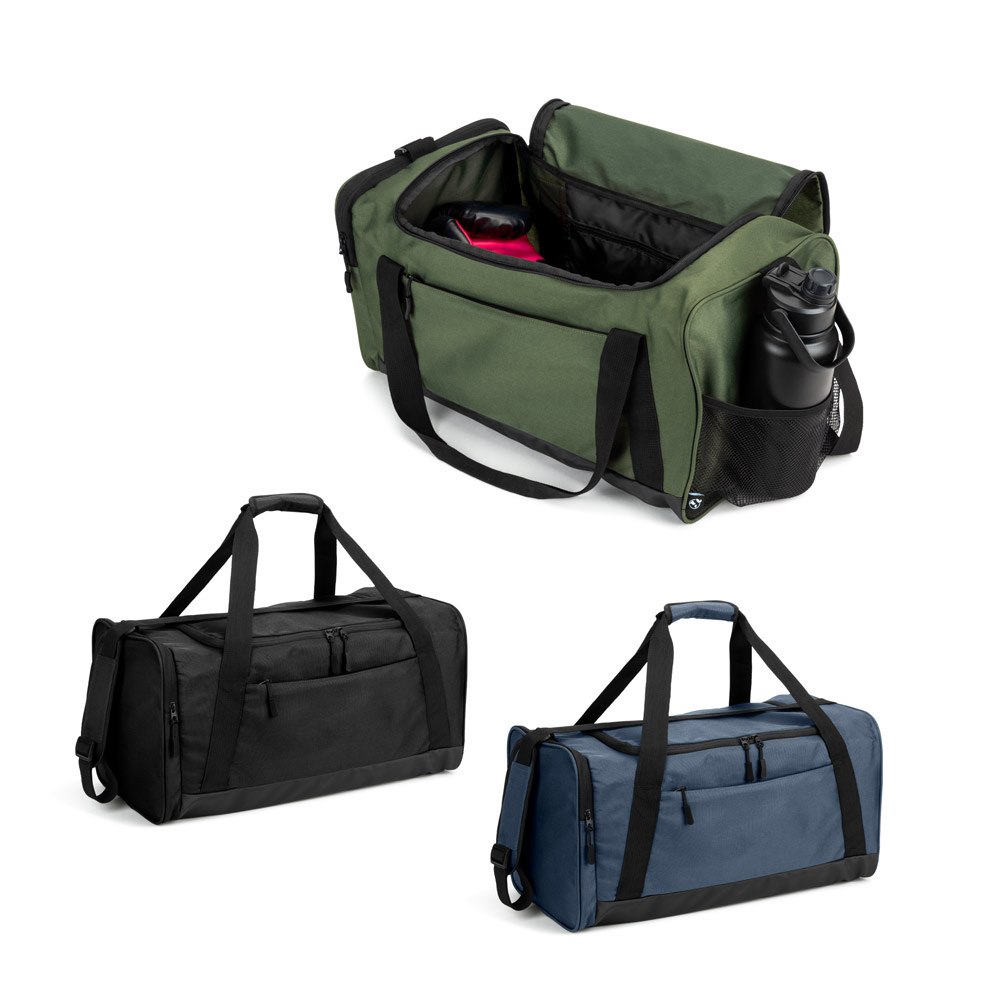 FARO. Sportstaske af genanvendt polyester med høj densitet på 600D