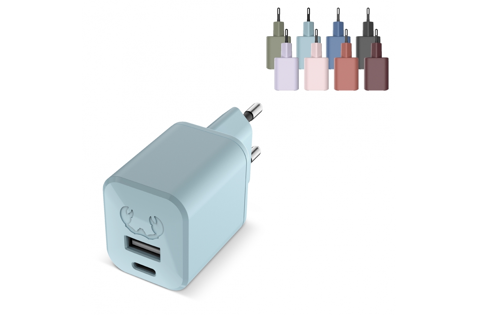 2WC30 I Fresh 'n Rebel Mini Oplader USB-C + A PD // 30W