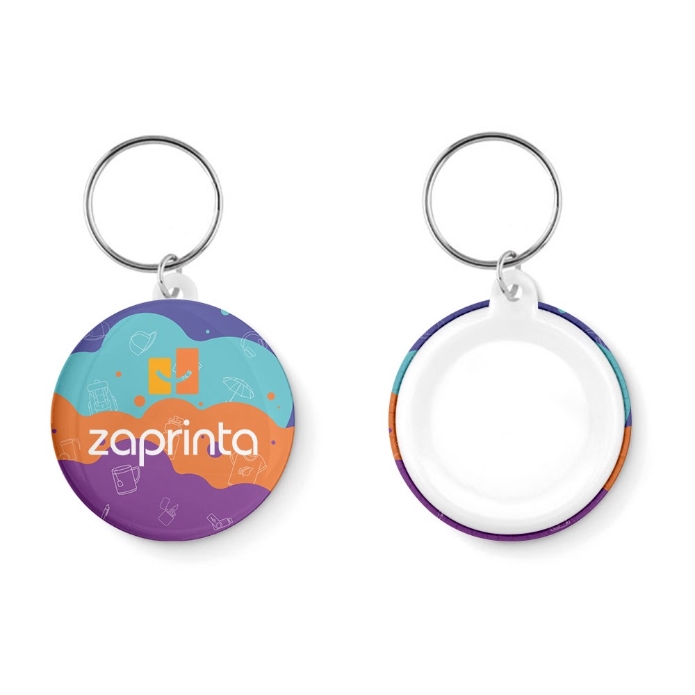 Justerbar Nøglering Pin-Knap - Hannah