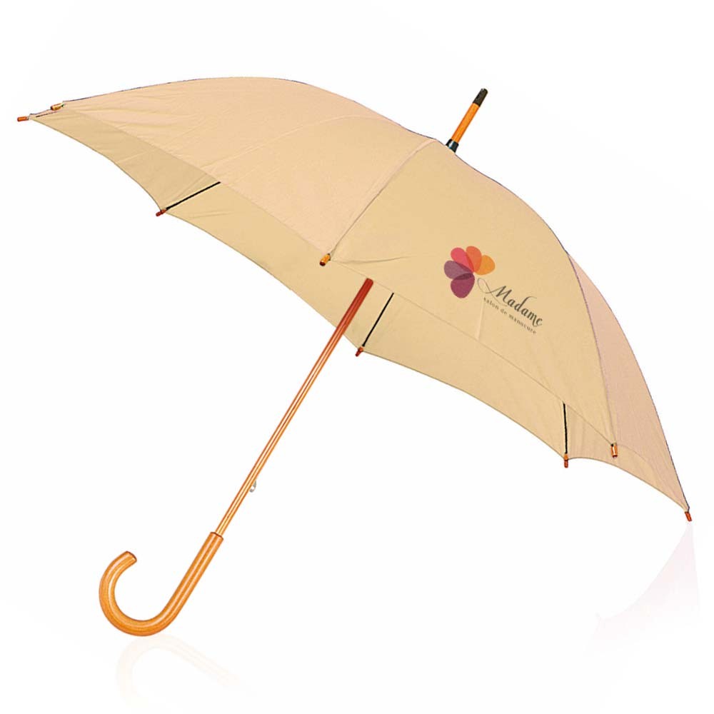 8 Panel Lys Tone Polyester Paraply - Laura