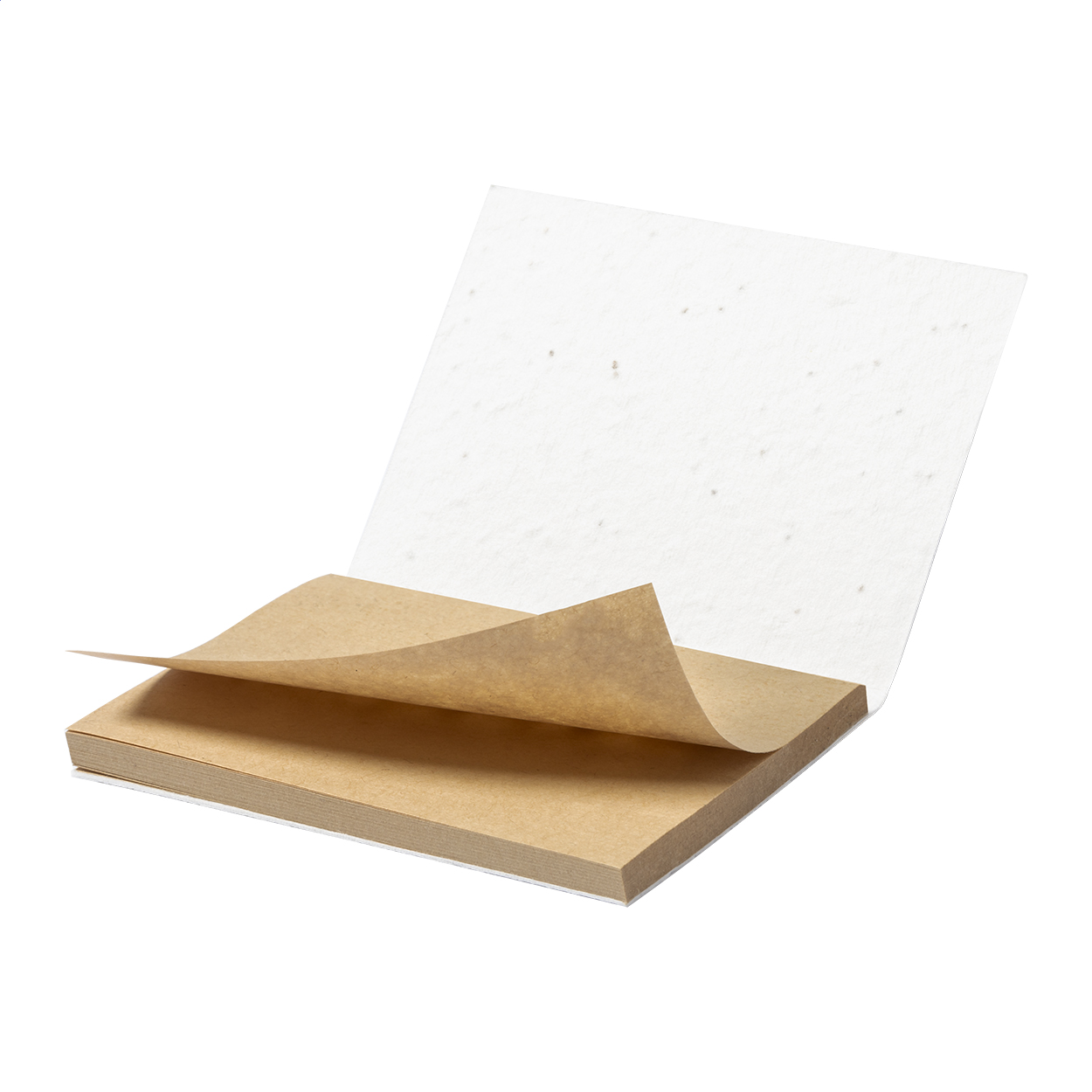Semeno Stick sticky notes i genbrugt kraft med omslag af frøpapir