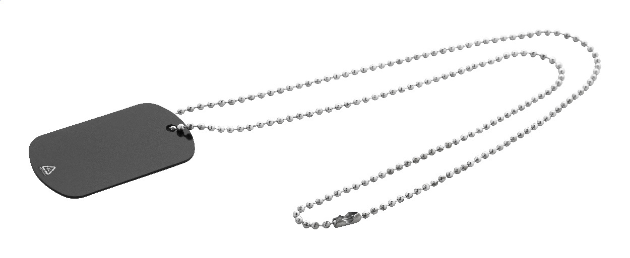 Genbrugsmetal Hundetegn Halskæde - Albertslund