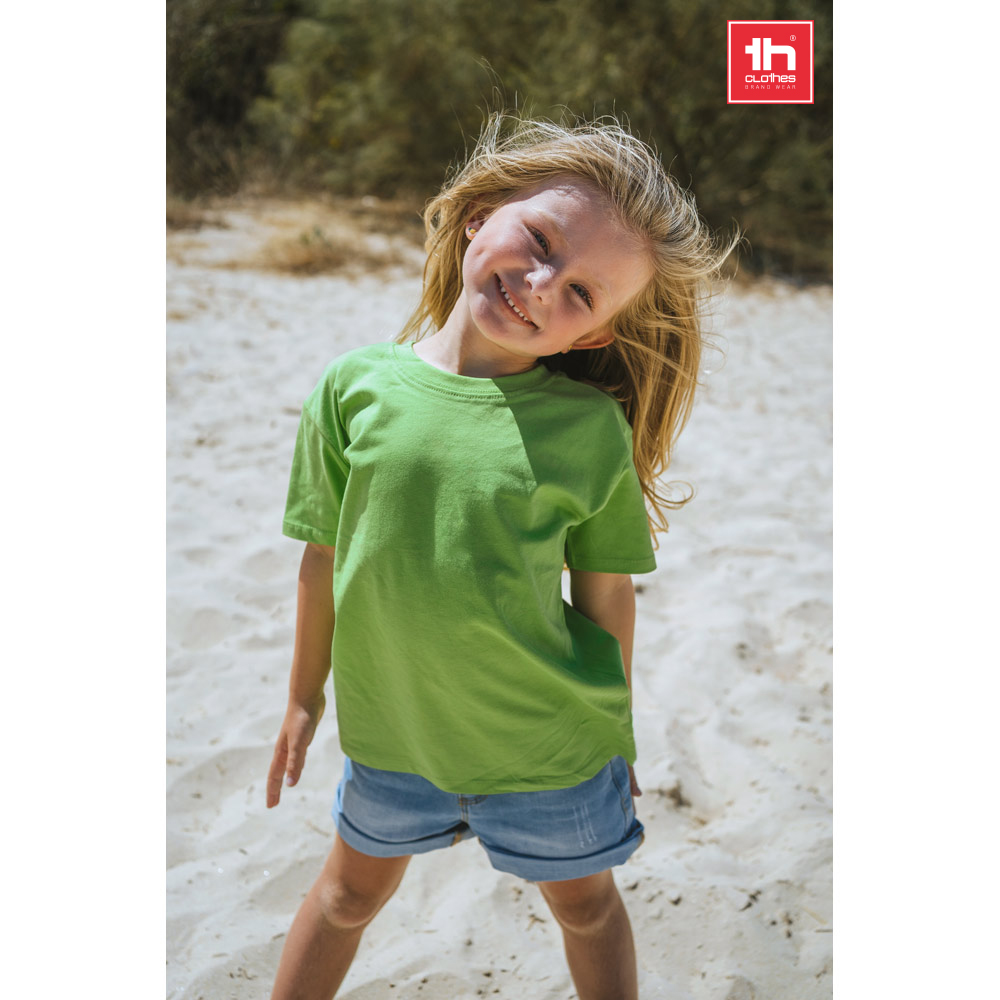 Bomuld børne t-shirt - trykt med logo