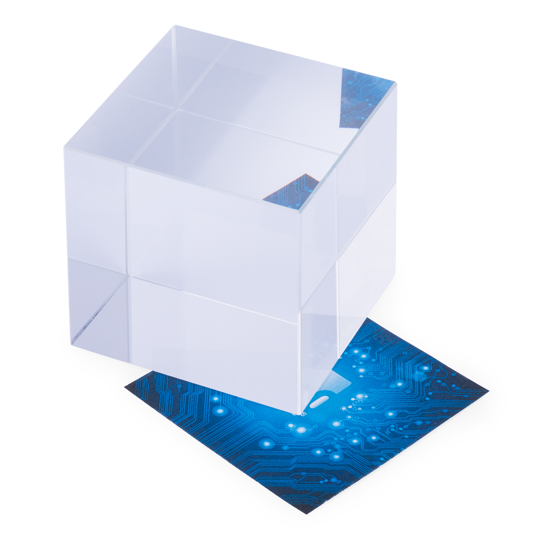 Printbar Glas Pressepapir - Ebeltoft