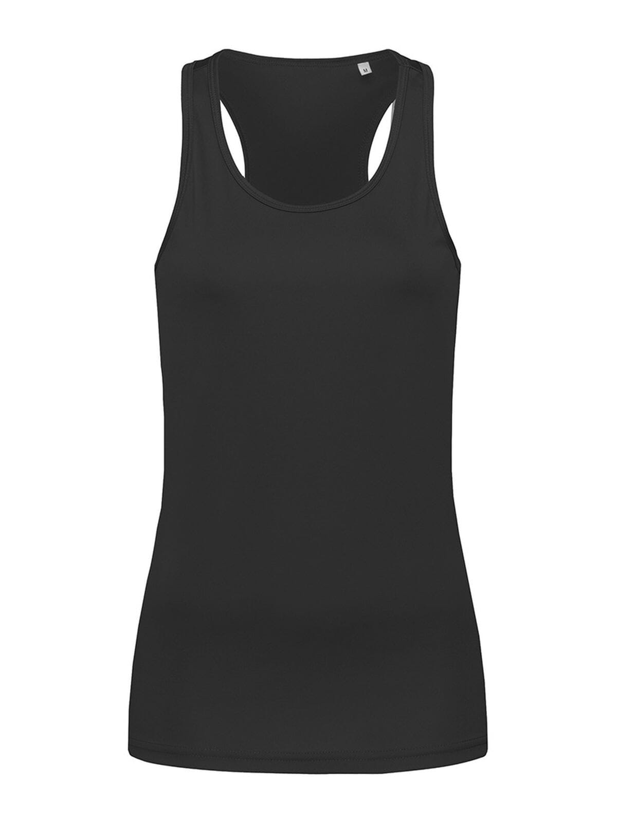 SP Tabata sportstanktop til damer med logo, racerback, 140 g/m²